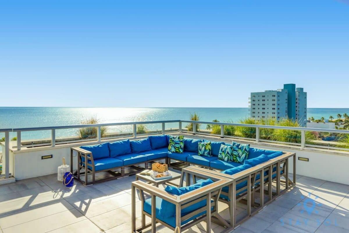 Hot Tub & Rooftop Pool- Near Beach Villa Hollywood Exterior photo