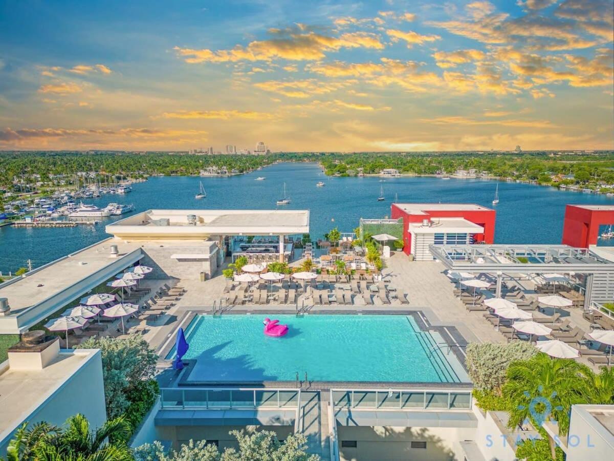 Hot Tub & Rooftop Pool- Near Beach Villa Hollywood Exterior photo